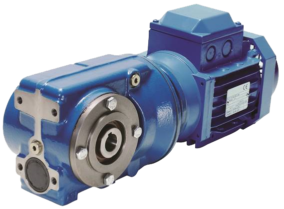 Right angled helical worm gearbox